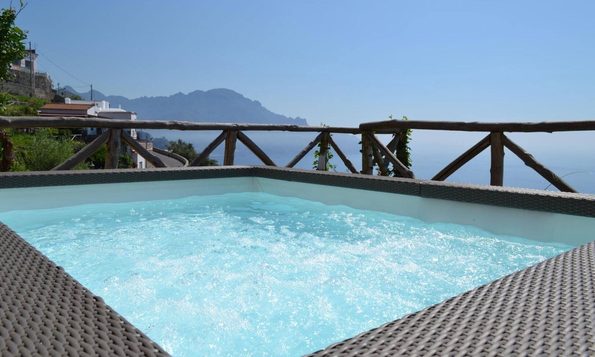 Pogerola Villa | Antico Sogno 8 exclusive property with jacuzzi and parking space near Amalfi