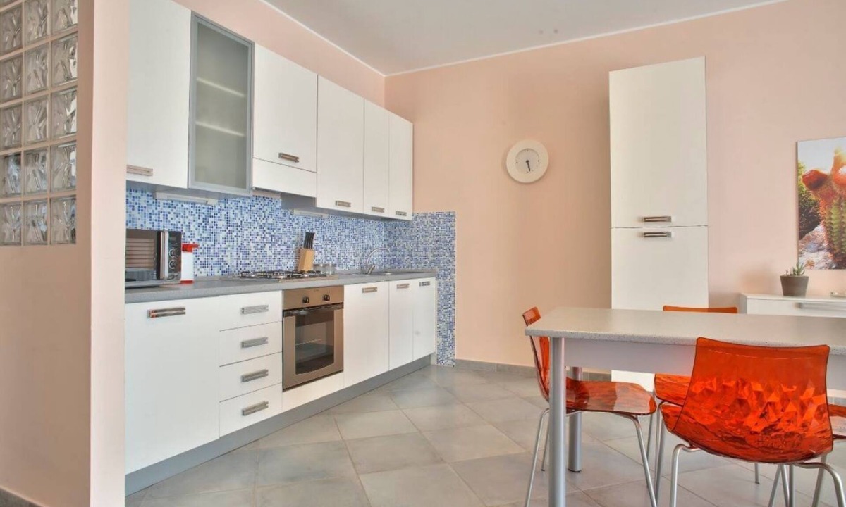 Capo d'Orlando Apartment | Arancio - 2-bedroom apartment with large panoramic sea view terrace and pool in the garden