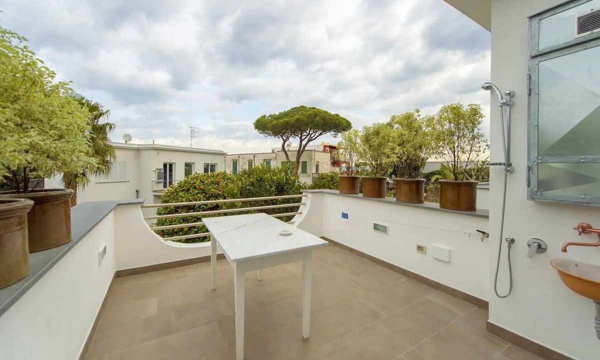 Lacco Ameno Apartment | In finely finished villa just minutes from the sea and the town