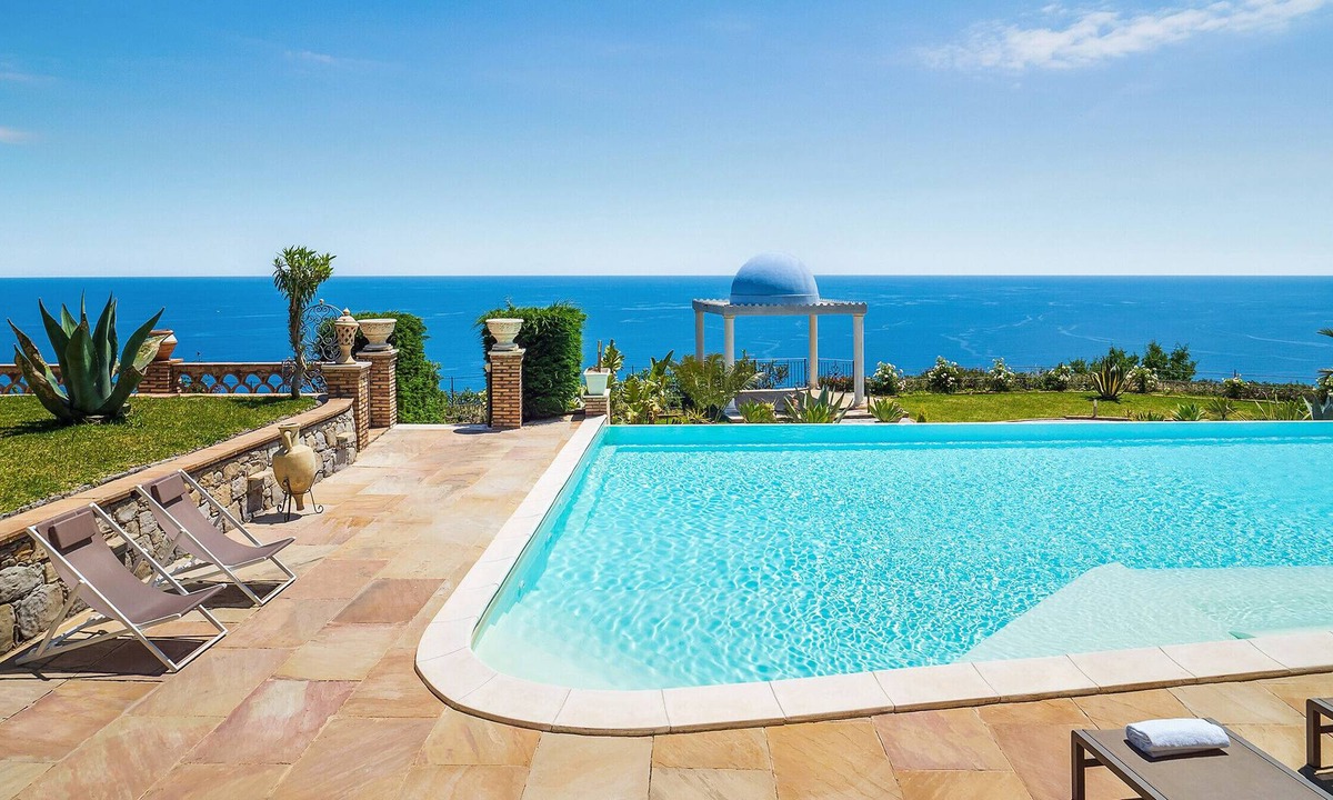 Letojanni Villa | Luxury villa with pool, sea view, Letojanni, SIcily