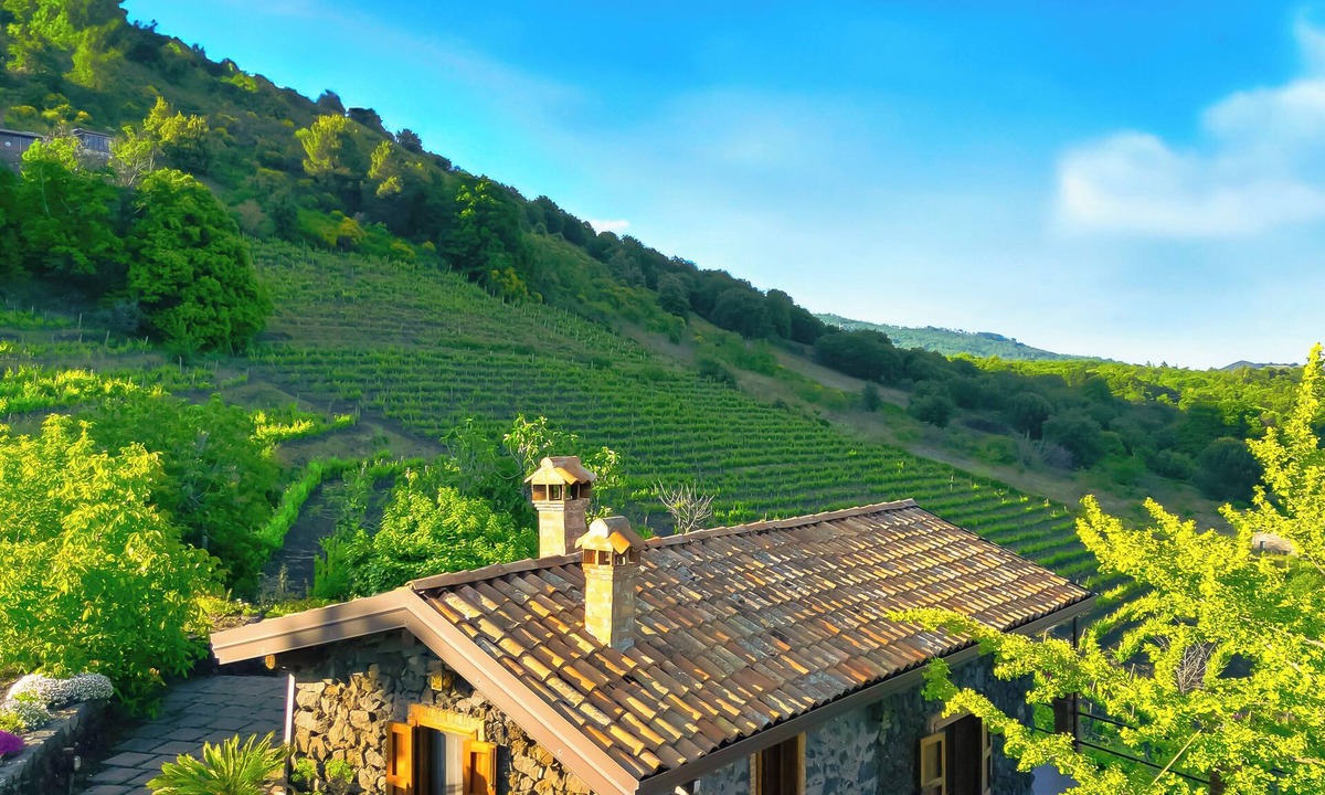 Pedara Ski Chalet | Mondifeso Chalet (Etna+vineyard+jacuzzi)