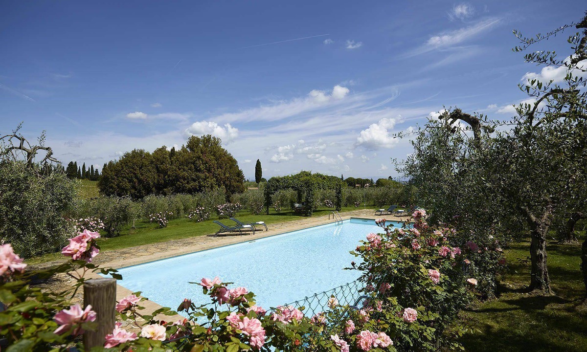 Tavarnelle Val di Pesa Villa | My Rental Homes - Villa Il Casolare with beautiful views and private swimming pool