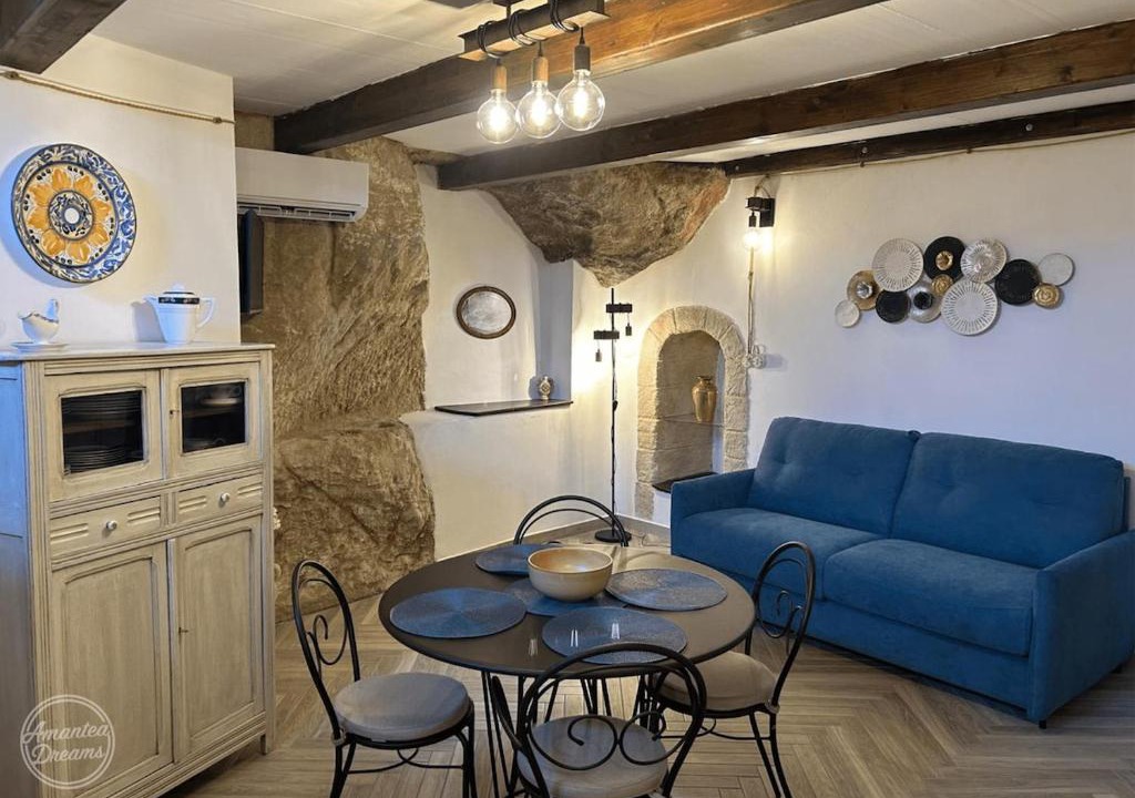 Amantea Apartment | Remarkable Medieval Clifftop Apartment with Panoramic Sea Views to Stromboli Beautifully Restored and Fully Equipped