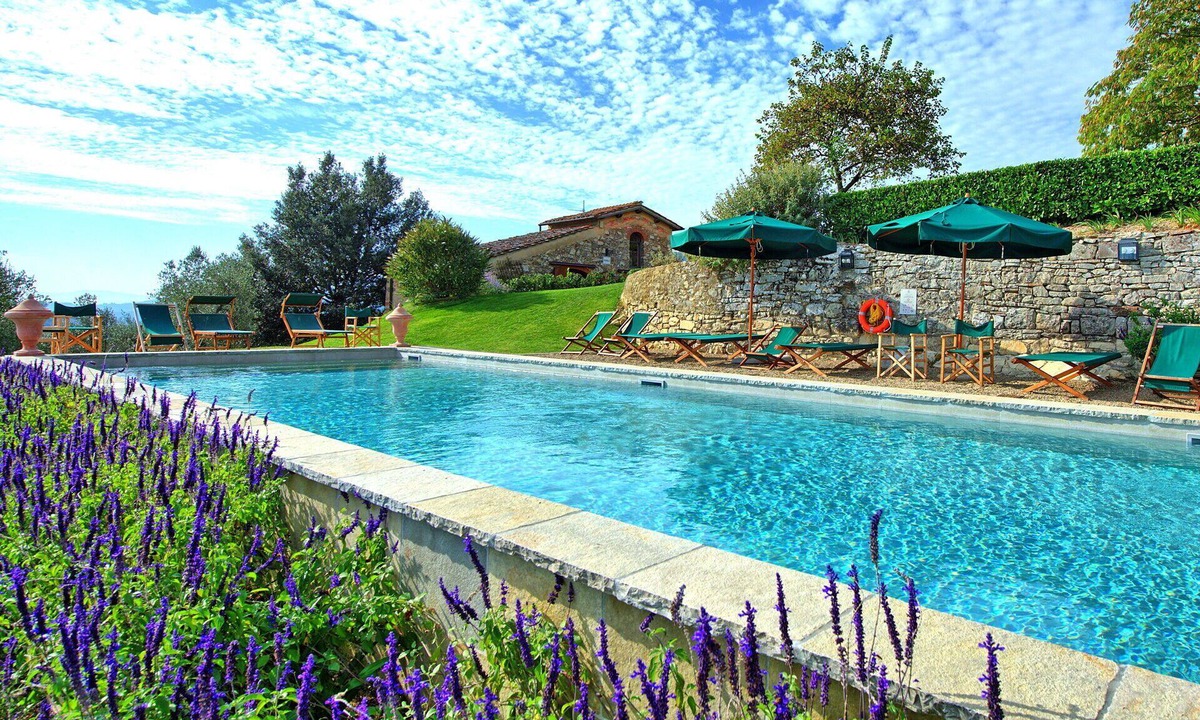 San Donato in Collina Villa | Stunning private villa with WIFI, A/C, private pool, TV and panoramic view, close to Florence