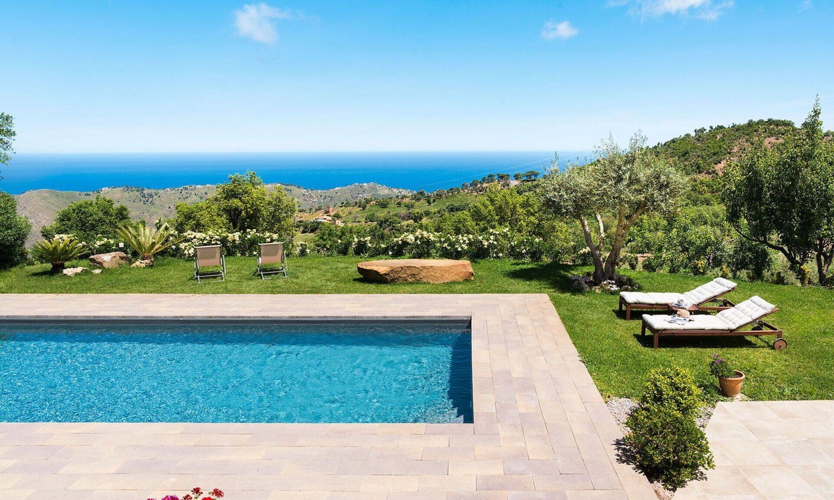 Gratteri Villa | Stunning private villa with A/C, WIFI, private pool, TV and panoramic view, close to Cefalù
