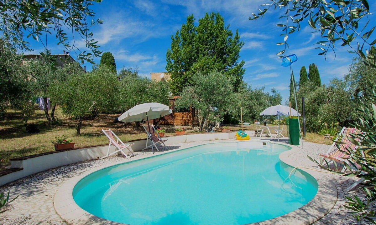 Lajatico Villa | Stunning private villa for 6 people with WIFI, A/C, private pool, TV, patio and pets allowed