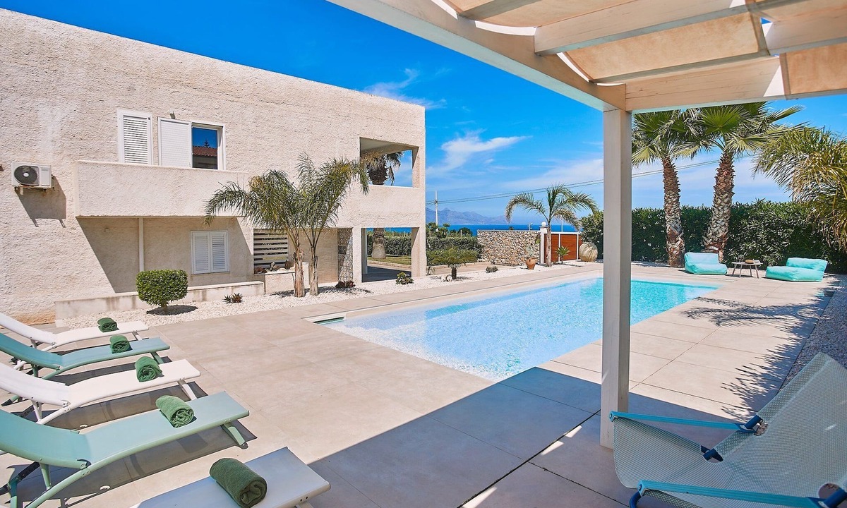 Alcamo Marina Villa | Villa Calatubo | Alcamo Marina | Sea View | Private Pool | Near Sandy Beach