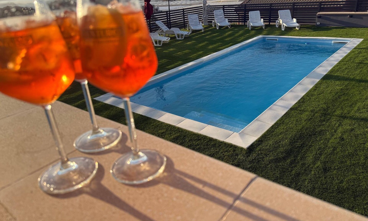 Licata Apartment | Villa "Nicolai - First Floor" with Mountain View, Shared Pool, and Private Terrace