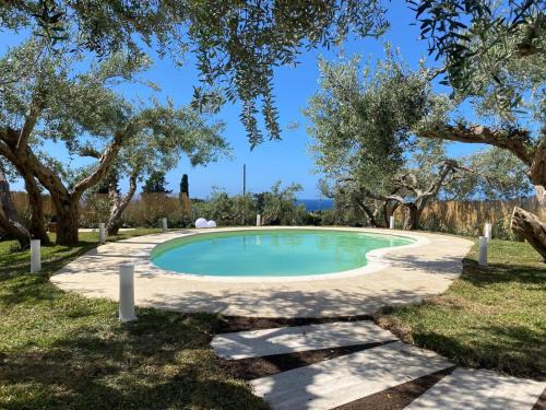 Terrasini Villa | Villa Otto Ulivi con Piscina Privata