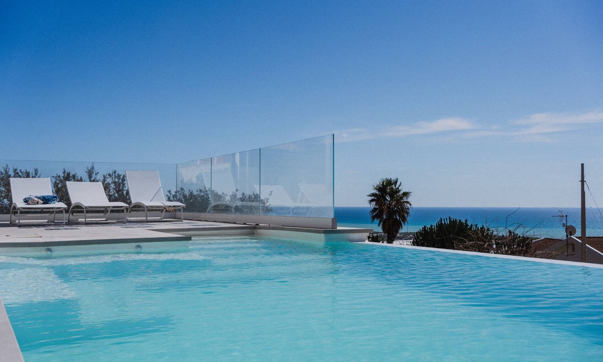 Marina di Ragusa Villa | Villa Thetis with pool and sea view