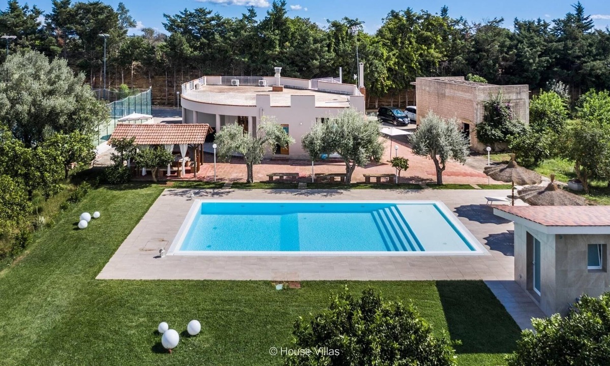 Syracuse Villa | Villa Zagara Bianca - Monasteri - Golf Resort