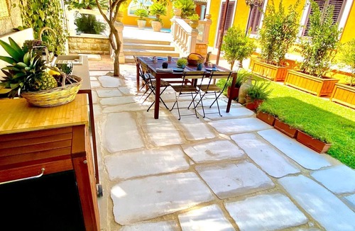 Noto Marina Villa | 2 Holiday House Noto with swimming pool,sauna,jacuzzi,garden,parking,organic garden