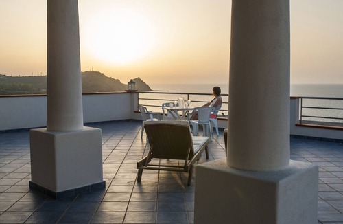 Capo d'Orlando Apartment | 2-room apartment garden side with big terrace only 3 min from the beach