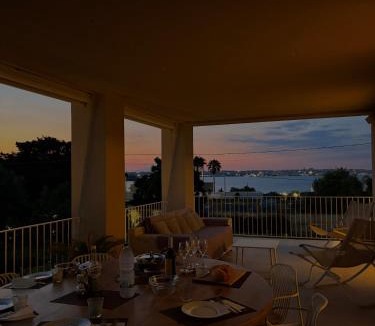 Syracuse Villa | 5E Villa Charme-Sea and Ortigia view-Whirlpool roof Terrace