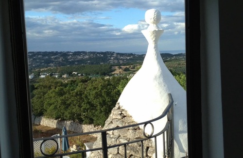 Locorotondo Villa | 7 bed, 3/4 bathroom Trullo with Pool., WiFi and Spectacular Views to sea