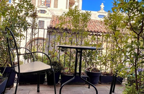 Catania City Centre Apartment | A romantic terrace on the Badia
