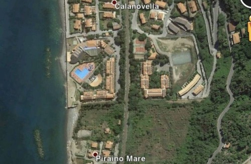 Piraino House | Aeolian view villa 20 meters from the sea, with garden