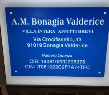 Tonnara di Bonagia Villa | AM Bonagia Valderice VILLA INTERA