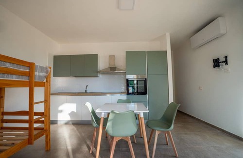 Marina di Casal Velino Apartment | Apartment 3 - Leucosia with Sea View, Private Terrace, and Air Conditioning