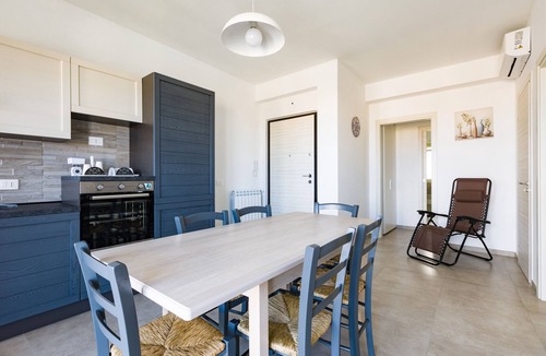 Capo d'Orlando Apartment | Apartment 'Casa Panoramica' with Sea View, Balcony and Air Conditioning