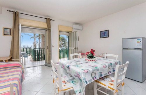 Fondachello Apartment | Apartment 'I Ciottoli Dello Ionio - Apt 10' with Sea View, Shared Terrace and Balcony