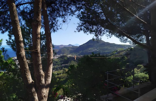 Lipari Apartment | Apartment in Villa "Stromboli" with Sea View, Wi-Fi and Air Conditioning