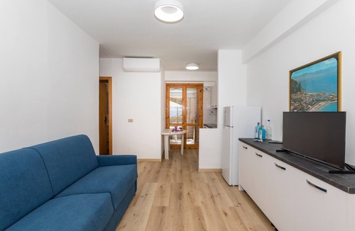 Sant'Alessio Siculo Apartment | Apartment 'Paradise Residence 1' with Sea View, Wi-Fi and Air Conditioning
