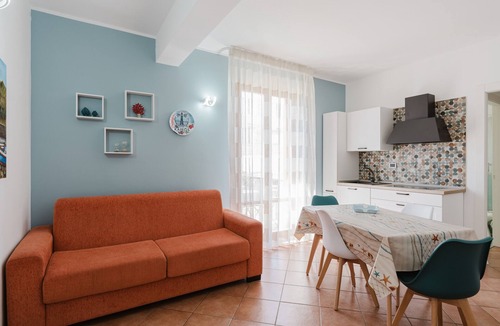 San Vito Lo Capo Apartment | Apartment 'Kairos' with Shared Pool, Wi-Fi and Air Conditioning