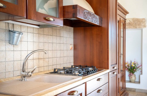 Bagnolo del Salento Apartment | Apartment 'Masseria Giancola - La Corte' with Private Terrace, Wi-Fi and Air Conditioning