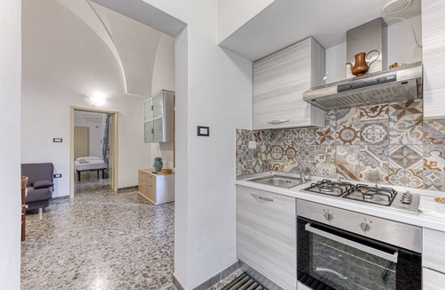 Presicce Apartment | Apartment 'Mia' with Shared Terrace and Air Conditioning