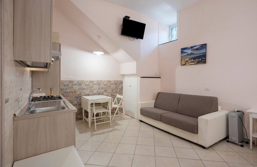 Gragnano Apartment | Apartment 'Monolocale Standard In Agriturismo' with Mountain View, Shared Garden and Wi-Fi