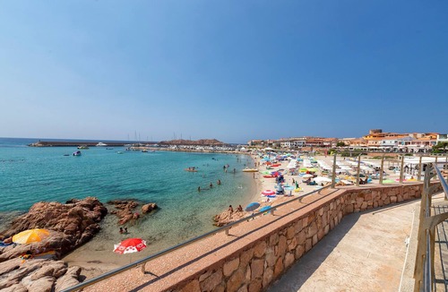 Paduledda Apartment | Apartment "Panoramico Isola Rossa" with Sea View, Private Terrace & A/C