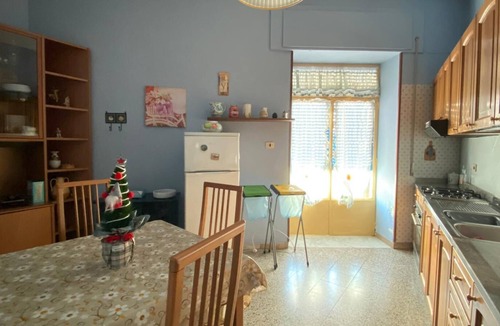 Montesarchio Apartment | Apartment with bedroom, living room, equipped kitchen and bathroom