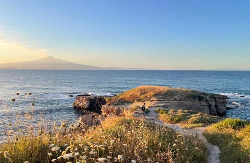 Costa Saracena-Castelluccio Apartment | Appartamento con terrazzo vicino al mare a Castelluccio