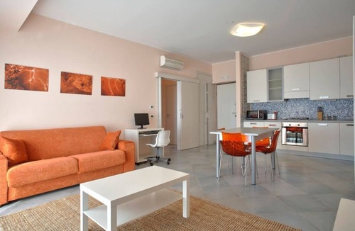 Capo d'Orlando Apartment | Arancio - 2-bedroom apartment with large panoramic sea view terrace and pool in the garden