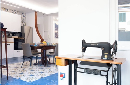 Salerno Apartment | Artist Lights in Luxury Apartment in the Center with A/C, WiFi, Outdoor Space