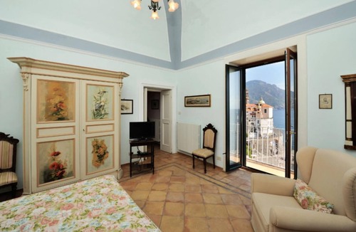 Atrani Apartment | ATRANI "CASA ROSSA" AMALFI COAST WITH SEA VIEW