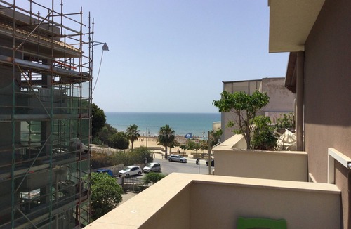 Pozzallo Apartment | Attic, stylishly furnished, large terrace and sea view, 5 min. to the beach.