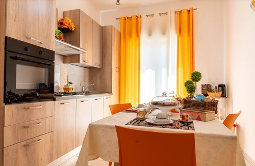 Porto Empedocle Apartment | B&B Nodo Francescano - Green Room with Sea View, Wi-Fi and Air Conditioning