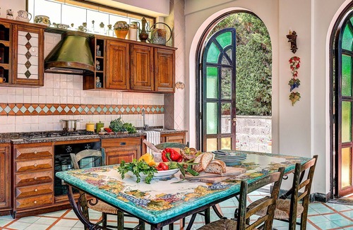 Colli di Fontanelle Villa | Beautiful private villa with A/C, private pool, WIFI, TV, patio, panoramic view, close to Sorrento