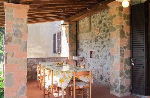 Montieri Villa | Beautiful villa for 6 guests with pool, TV, patio, pets allowed and parking