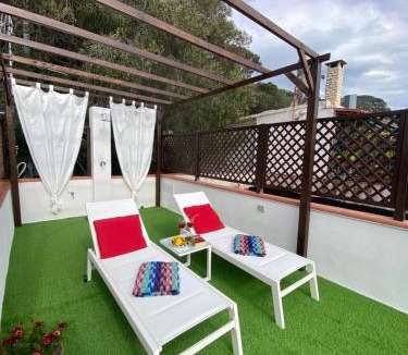 Monte Chiaro Apartment | Bella Vista House-Sorrento coast - free parking-solarium
