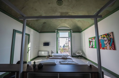 Acireale Bed & Breakfast | Bright and Elegant Sea-View Room with a Timeless Charm