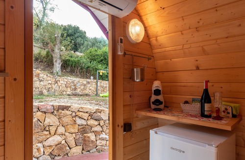 Castel Di Tusa House | Bungalow 'Limone' with Sea View, Wi-Fi and Air Conditioning