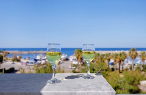 Isola delle Femmine House | Casa Ludovica Second Floor: Sea View, Wi-Fi and Air Conditioning
