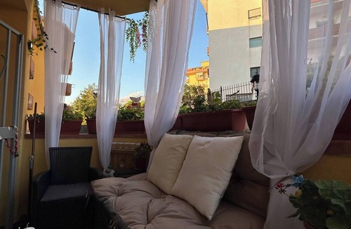 Scalea Apartment | Charming Ground Floor Apartment in Scalea with Balcony