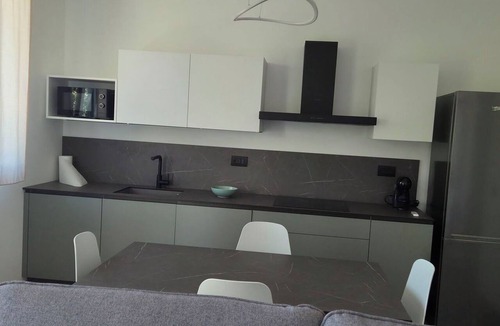 San Bartolomeo al Mare Villa | Cosy apartment in villa for 4 guests with A/C, WIFI, TV, patio and panoramic view, close to Impe.