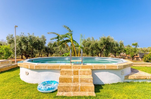 Presicce House | Country House 'Pajara Fazzadio' with Sea View, Wi-Fi and Air Conditioning