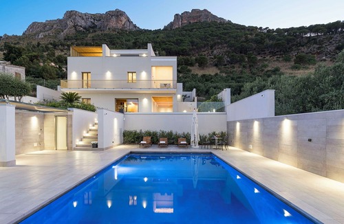 Castellammare del Golfo Villa | Design villa with private pool & sea-view terraces