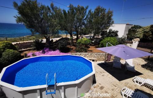 Torre Suda Apartment | Emma's Villa fronte mare con piscina - Apulia Home